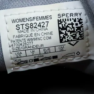 Sperry Top-Sider‎ Womens Grey Leather Suede Wool Boat Shoes STS82427 Size 9.5 thumbnail 8
