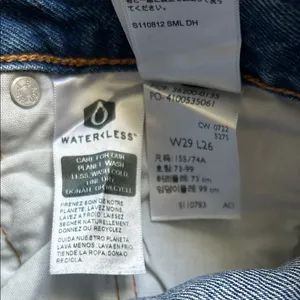 Levi's Relaxed Ripped Blue Denim Jeans thumbnail 9