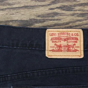 Levi's Womens Vintage Y2K 512 Slim Fit Tapered Leg Jeans Black Wash 14M thumbnail 3