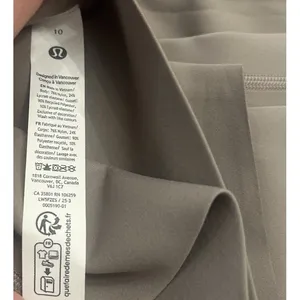 Lululemon Glow Up SHR Tight 25" Warm Ash Grey Women's Size 10 Legging Sport NEW thumbnail 8