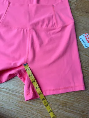 Free People FP Movement Never Better 5” Bike Shorts Neon Coral Medium thumbnail 10