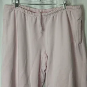 Skims Womens Light Pink Sweatpant Joggers 2X Comfy Cozy Lounge thumbnail 9