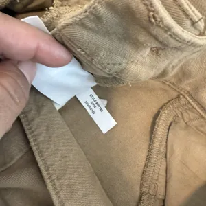 Madewell Pants Womens Size 31 Drill Khaki The Emmett Wide Leg Crop Welt Pocket thumbnail 10