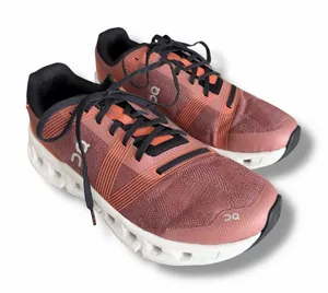 On Cloudgo Running Shoes Mahogany Ivory Women’s Size 10 thumbnail 1
