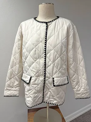 Karen Kane Edge Stitch Quilted Jacket thumbnail 6