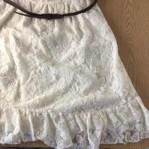 New Speechless Lacey Strapless Dress with Belt Super Sexy Ivory/Cream Medium thumbnail 4