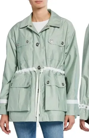 Hunter Boots Refined Waterproof Garden Jacket‎ Sz SMALL Sea Green $129 thumbnail 1