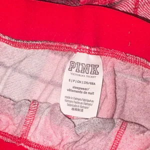 PINK Victoria's Secret Red and Gray Plaid Pajama Set thumbnail 4