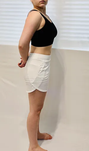 Nike Dri Fit Courtside White Tennis Skirt/Skort - M thumbnail 4