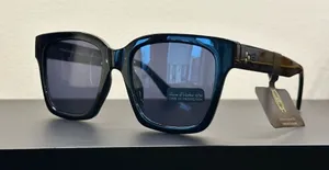 House of Harlow 1960 Teal-Blue Square Sunglasses - Women thumbnail 1