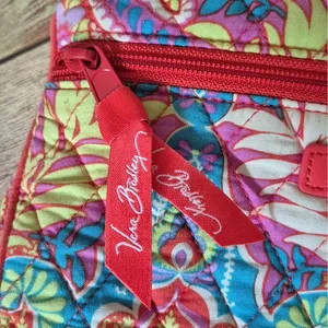 Vera Bradley Crossbody Purse Paisley in Paradise Cotton Quilted Hipster Summer thumbnail 3