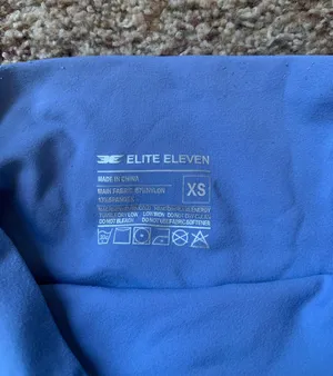 Elite Eleven Ruched Blue Leggings thumbnail 5
