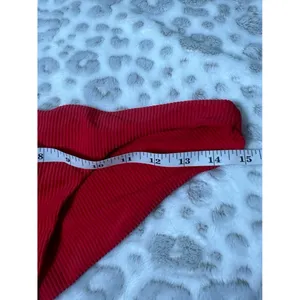 Frankie’s bikinis red bikini bottoms thumbnail 4