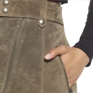 BLANKNYC Run For It Brown‎ Suede Mini Skirt Sz 28 thumbnail 9