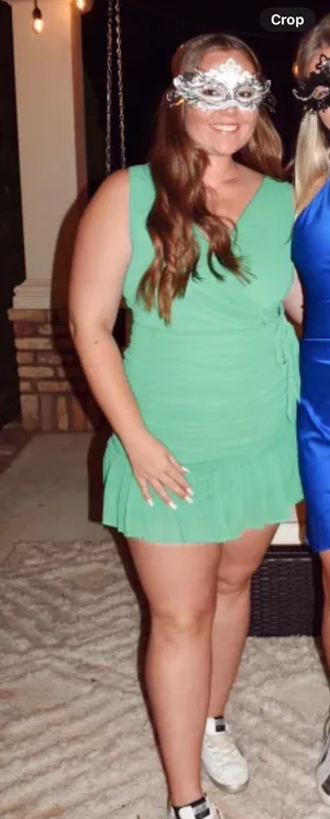 Green Semi Formal Dress Size L thumbnail 2