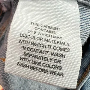 We The Free People Button Fly High Rise Skinny Jeans Size 27 Distressed Frayed thumbnail 10