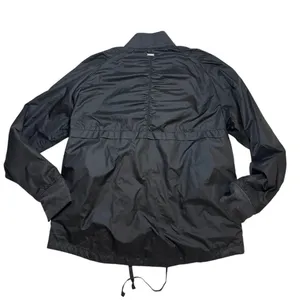 prAna Center Jacket Gorpcore Utility Bomber Lightweight DWR Tech Black Small thumbnail 2