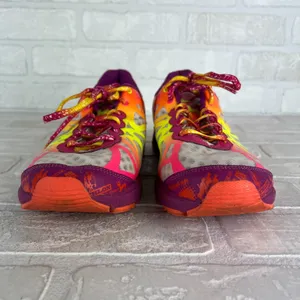 ASICS GEL Noosa Tri 9 Womens 9.5 Running Shoes Neon Multicolor‎ Triathlon T458N thumbnail 6