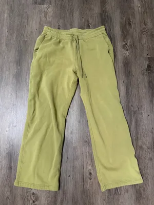 Lululemon green sweatpants with drawstring waist thumbnail 1