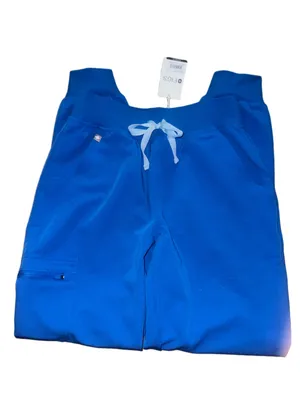 FIGS Zamora High Waisted Jogger Scrub Pants Blue Size XS thumbnail 4