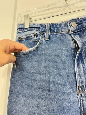 Abercrombie & Fitch Size 28/6 Short High Rise Skinny Jeans Distressed thumbnail 5