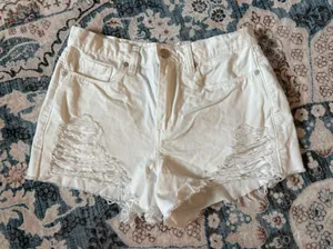 BLANK NYC White Jean Shorts thumbnail 1