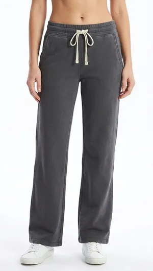 Daily Practice Anthropologie Gray French Terry Drawstring Sweatpants Women’s‎ XS thumbnail 1