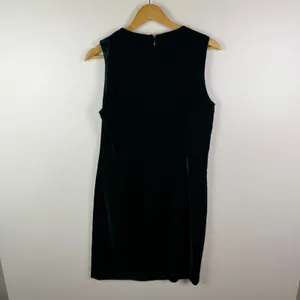Elie Tahari Green Velvet Sheath‎ Dress Size 8 Holiday Party Christmas Cocktail thumbnail 4
