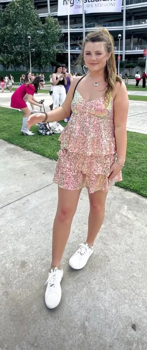 Glitter sequin dress Size L thumbnail 1
