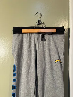 NFL Juniors Collection Women's Size Medium 7/9 Sweatpants Los Angeles Chargers thumbnail 2