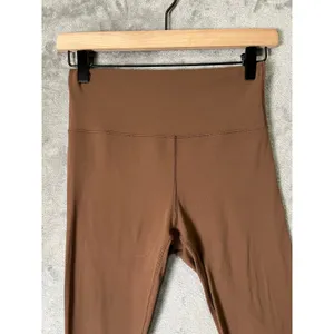 Vuori AllTheFeels Leggings Brown Women's High Rise Soft Performance Activewear S thumbnail 2
