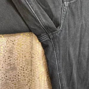 American Eagle Black High Waist Paper Bag Mom Jeans Size 8 thumbnail 8