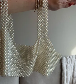 Pearl Bra Top White thumbnail 3