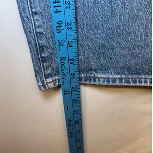Madewell The Perfect Vintage Wide-Leg Jean 26P Blue High Rise Denim Pants thumbnail 12