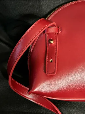 Forever 21 Women’s Red Crossbody Shoulder Tassel Bag thumbnail 6