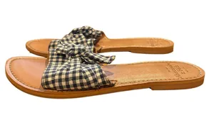 Abercrombie Gingham Sandals thumbnail 5
