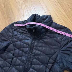 Patagonia Black Duckdown Longline Coat Sz S thumbnail 8