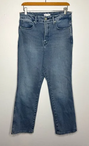 Good American Good‎ Girlfriend High Waist Jeans thumbnail 1
