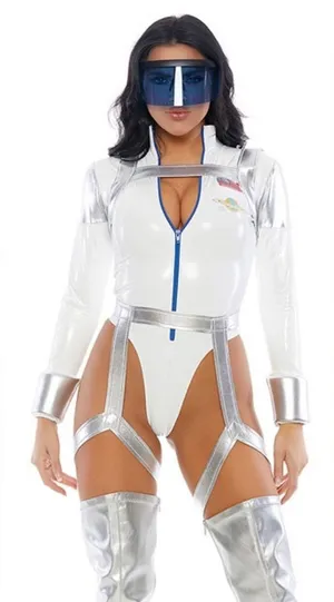 NEW Forplay Blast Off Astronaut Costume Size 1X/2X thumbnail 1