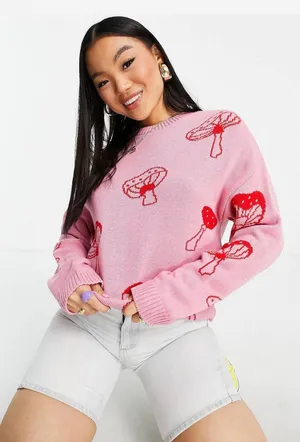 ASOS Mushroom Sweater thumbnail 1