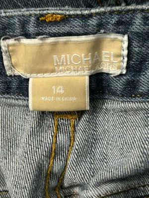 Michael Kors Women’s Classic Blue Denim Jeans SZ 14 thumbnail 10