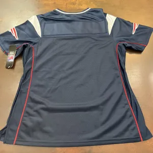 Pro Line New England Patriots Rep Jersey Blank Women's Medium Blue NFL Football thumbnail 10