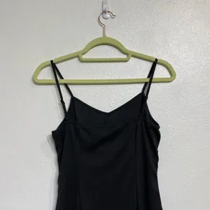 Missguided Black V-Neck Cami Mini Slip Dress Sz 6 NWT thumbnail 7