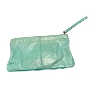 VTG HOBO Oversized Leather Clutch Wristlet thumbnail 8