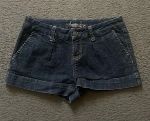American Rag Dark Blue Denim Jean Shorts thumbnail 1