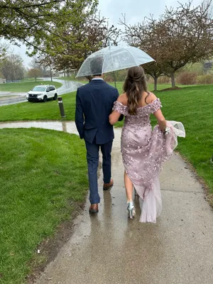 Mauve Prom Dress thumbnail 2
