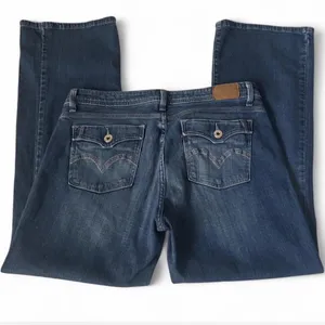 Levi's Blue Denim Jeans thumbnail 2