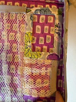 Vera Bradley Watercolor Tech Organizer Floral Quilted Travel Electronics Case thumbnail 13