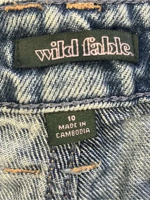 🌺Wild Fable Mid Rise Ultra Wide Leg Jeans Size 10 New🌺 thumbnail 6