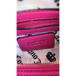 Juicy Couture Pink Shoulder Bag with Textured Design and Metallic‎ Accents thumbnail 7